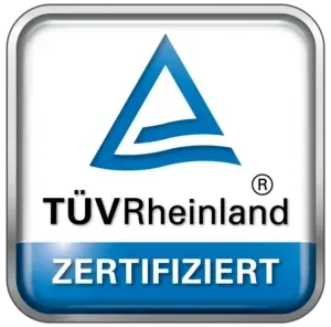 TÜV Rheinland Zertifikat