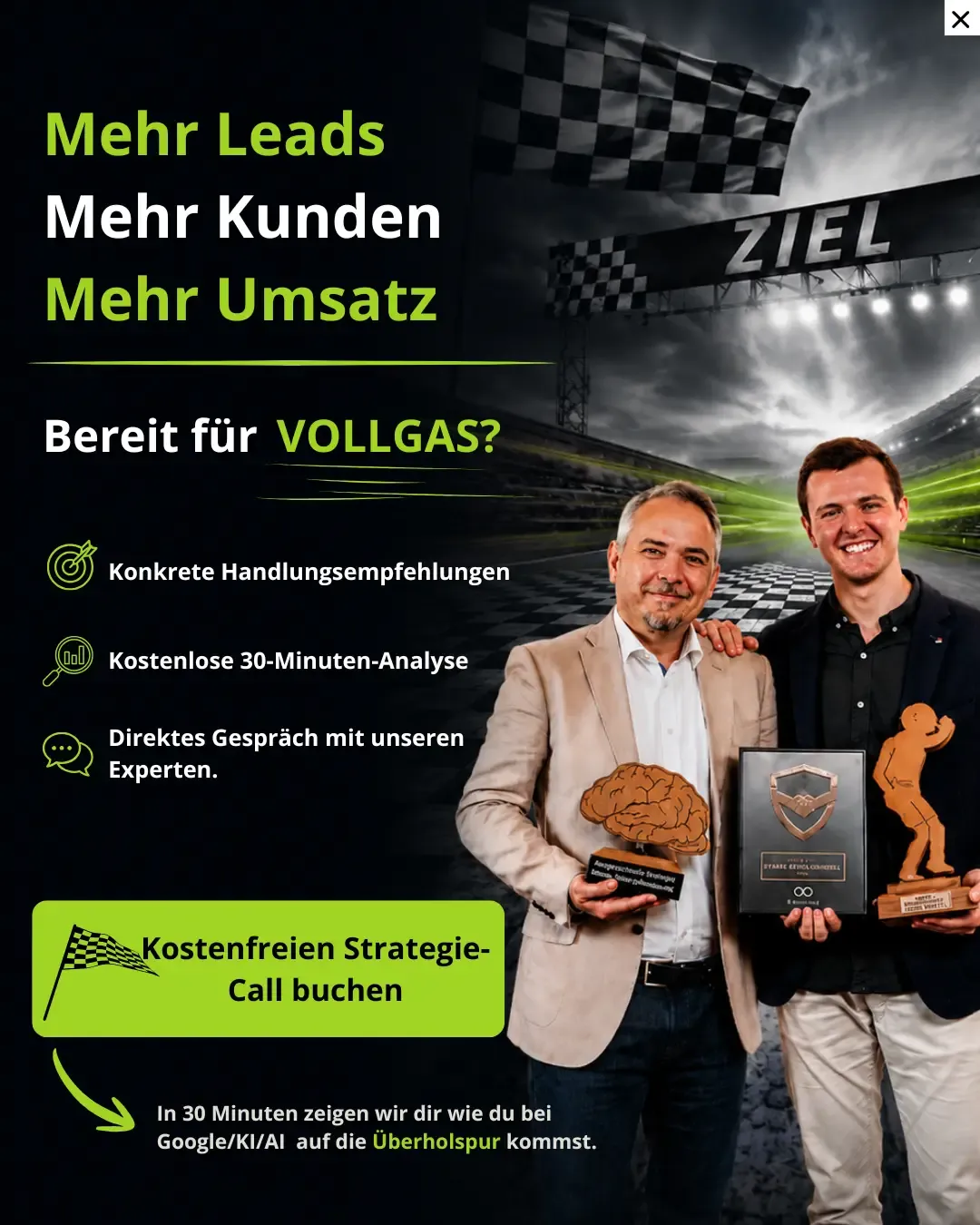 Vereinbaren Sie ein kostenloses Beratungsgespräch